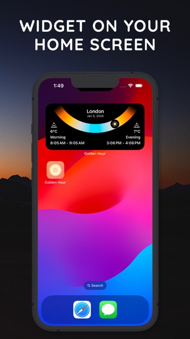 Golden Hour app — plan any date and location