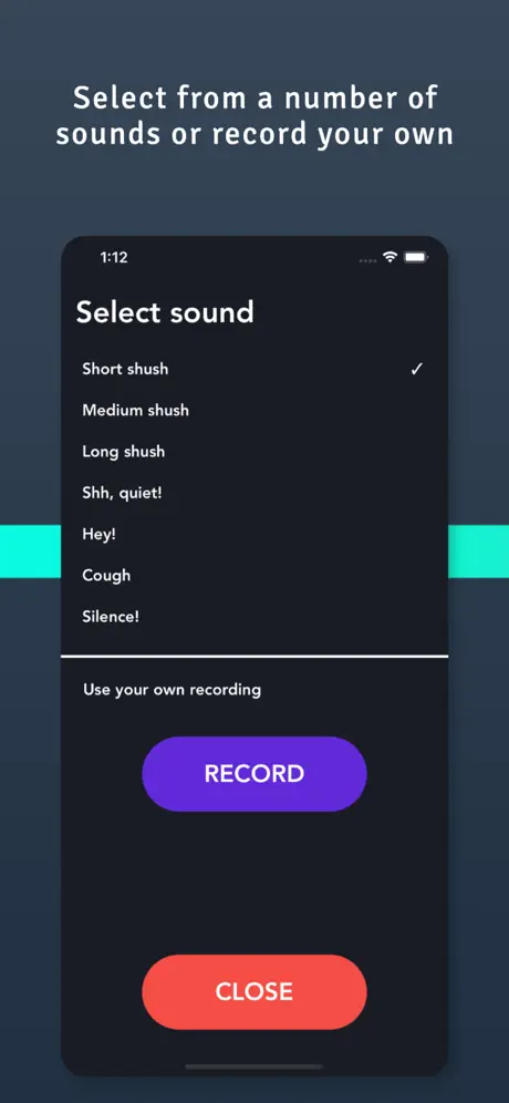 Shush Noise Meter Screenshot 2