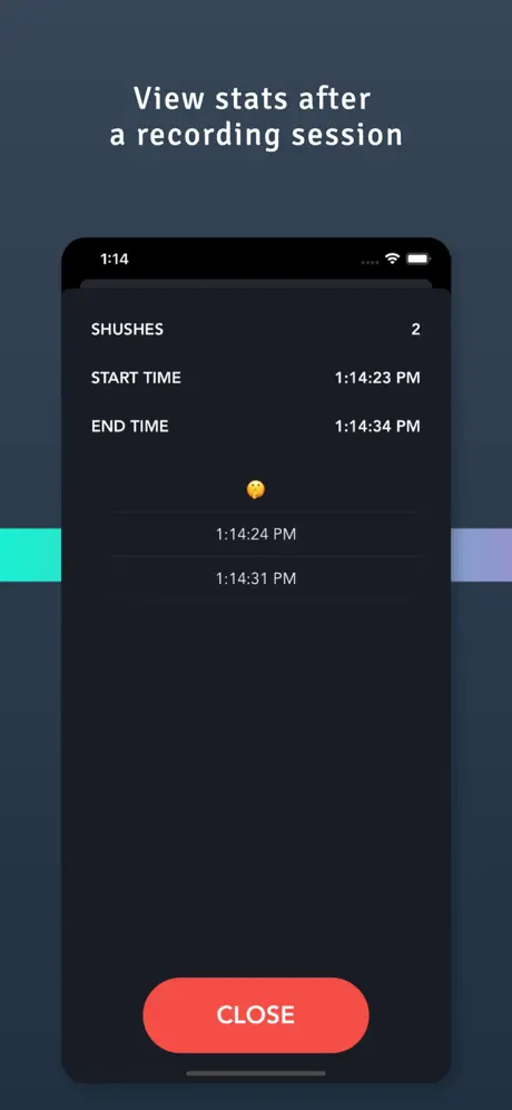 Shush Noise Meter Screenshot 3