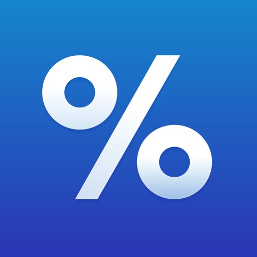 Financial Calculator: Percent icon