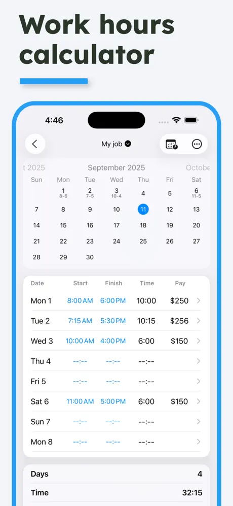 Time Calculator Screenshot 2