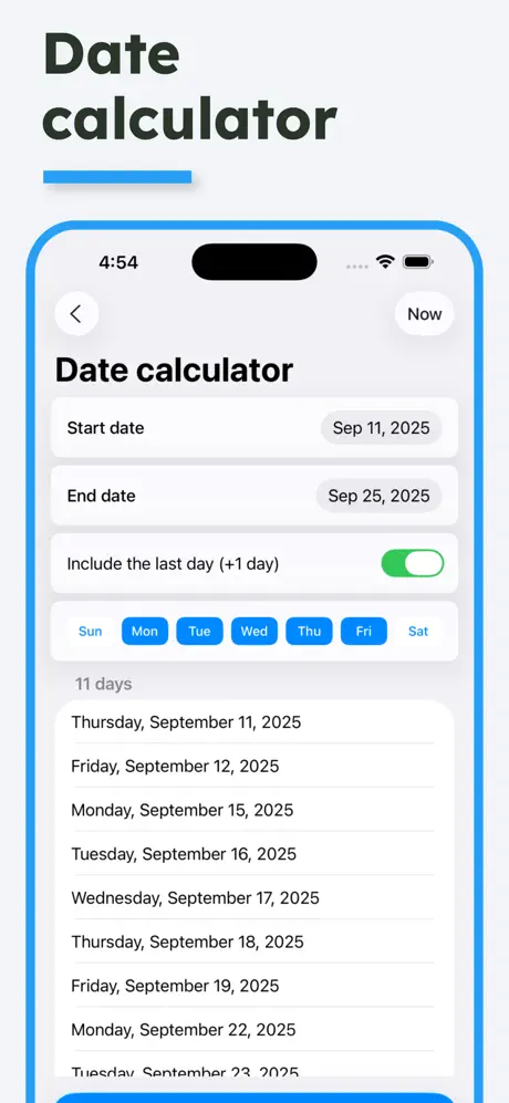 Time Calculator Screenshot 3