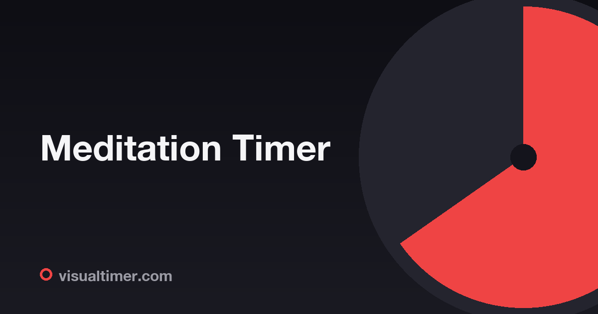 Meditation Timer | VisualTimer