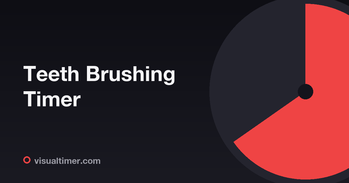 Teeth Brushing Timer | VisualTimer